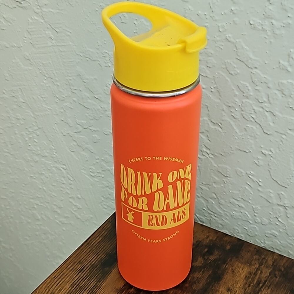 Dutch Bros water bottle DRINK ONE FOR DANE NEW